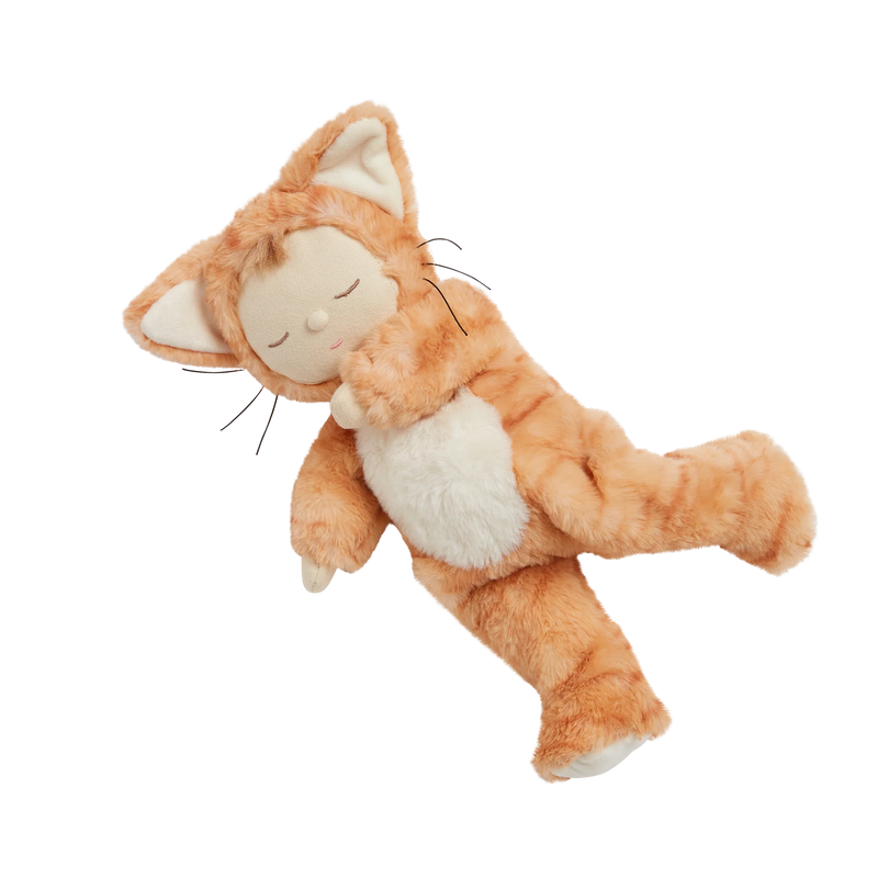 Olli Ella Tabby Cat Jinx Cozy Dinkum Baby Toddler Plush Toys Baby Gifts Idea Baby Toys 0m+
