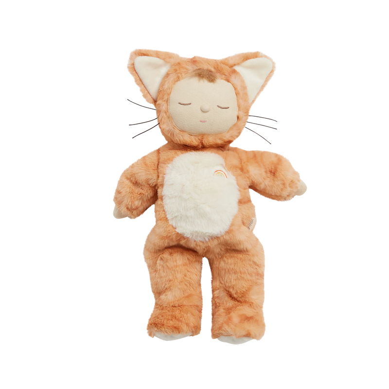 Olli Ella Tabby Cat Jinx Cozy Dinkum Baby Toddler Plush Toys Baby Gifts Idea Baby Toys 0m+
