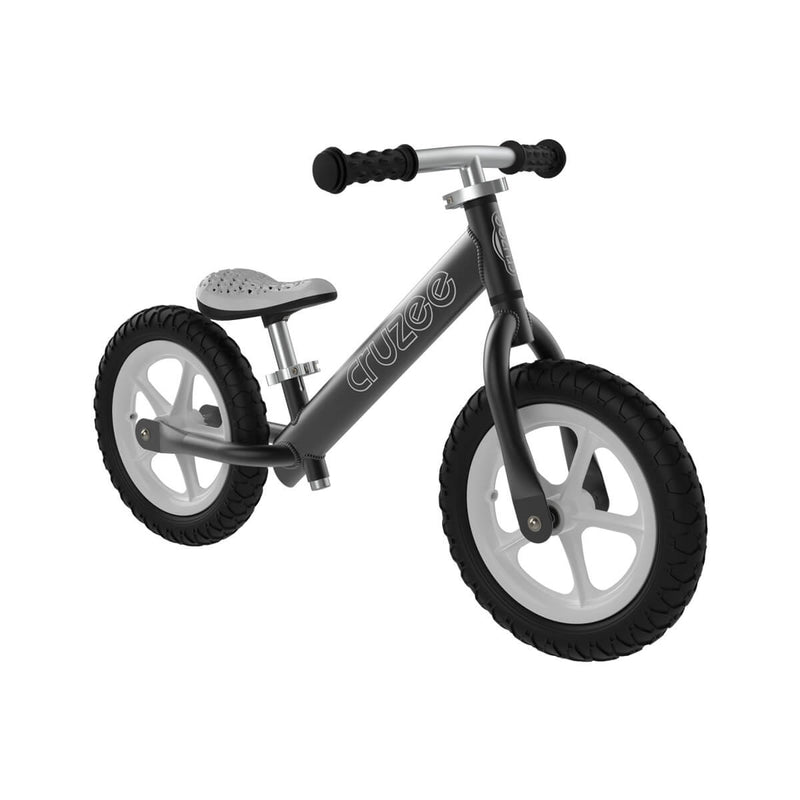 Cruzee Balance Bike BLACK Best Seller Kids Toddler Bike 18mths-5yrs (Bulky Shipping) PREORDER MID DECEMBER