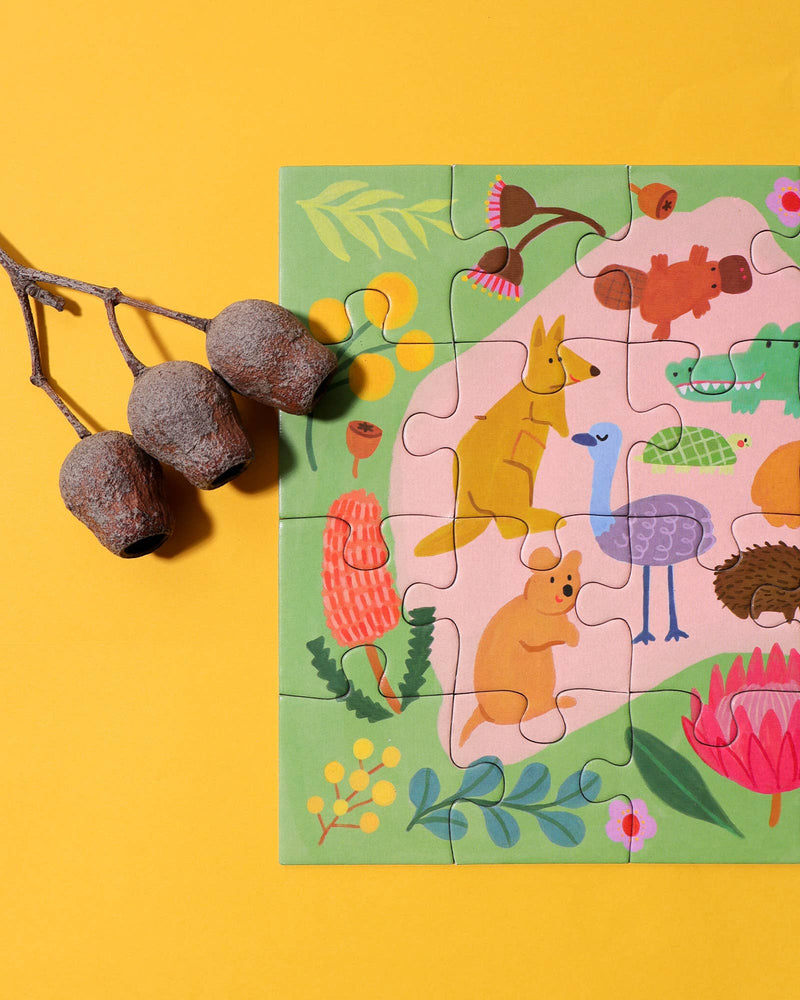 Journey Of Something G'day Yay 24 Piece Kids Puzzle Australian Animals 4yrs+