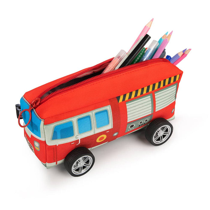 ZIPIT Fire Truck Pencil Case