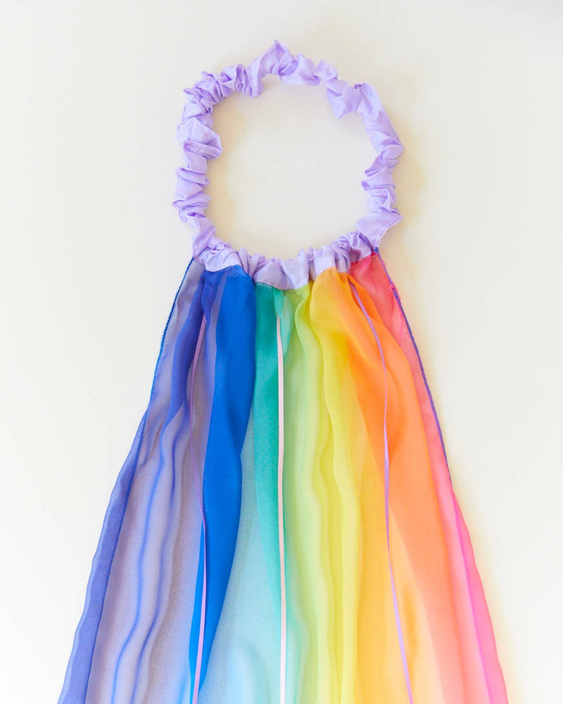 Sarah’s Silks - Silk Rainbow Veil 3yrs+