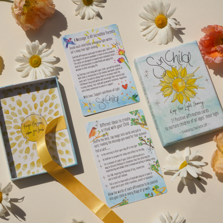 Affirmation Cards by SunChild Mindfulness Wellbeing Best Seller Gifting Idea for 3yrs+