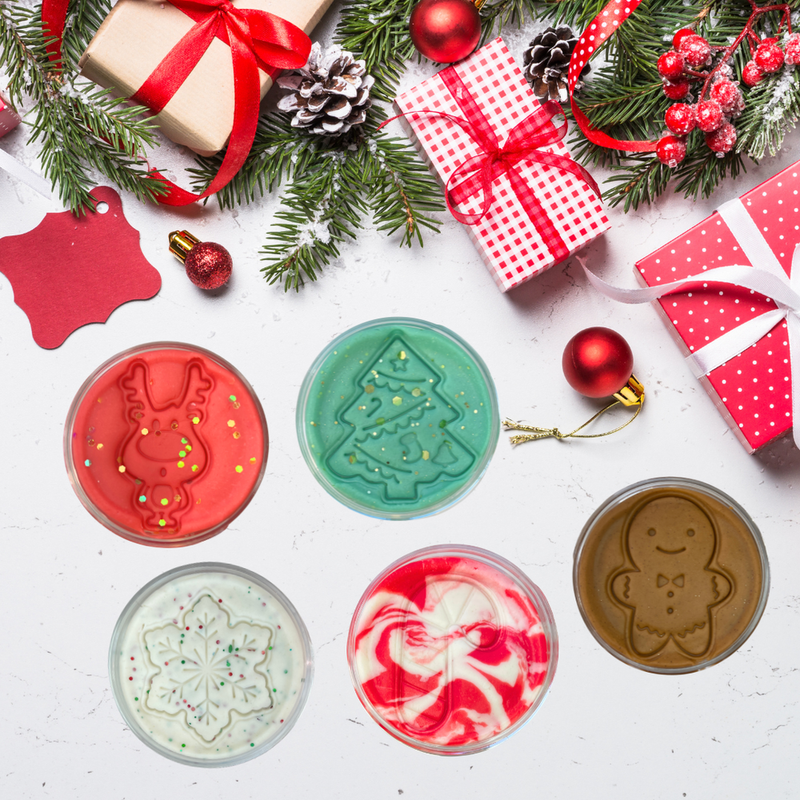 Wild Dough Playdough - Christmas Tree Playdough Christmas Range