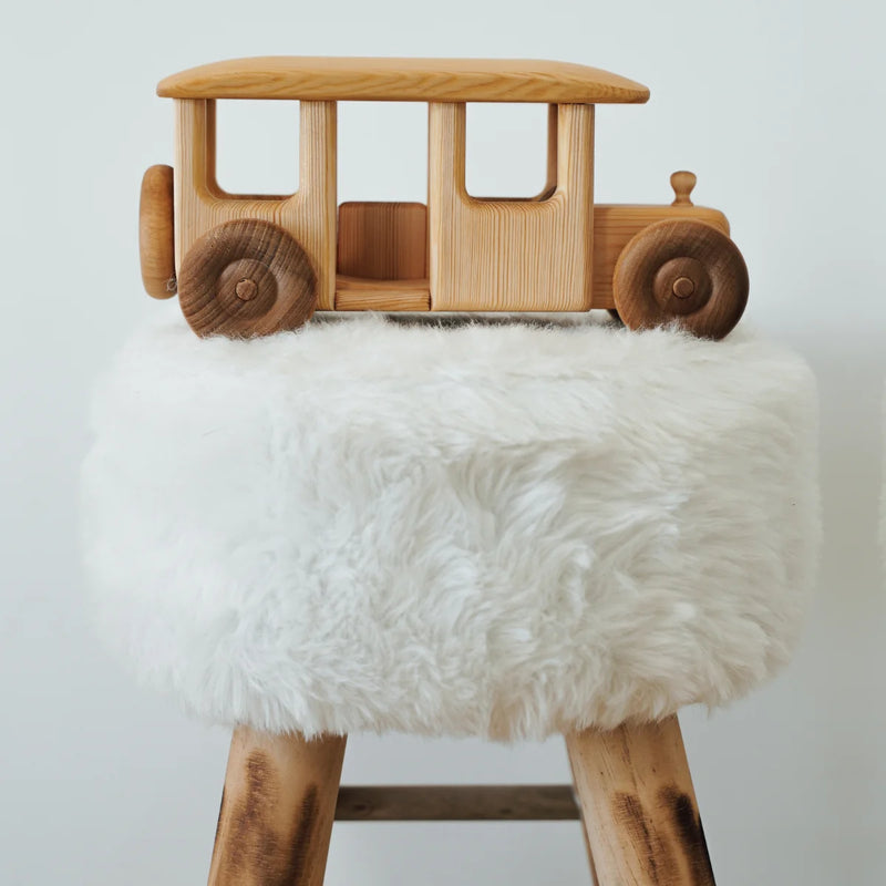 Debresk Big Bus Wooden Toy Car Retired  3yrs+