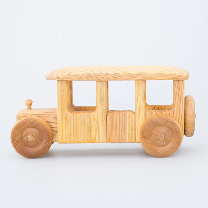 Debresk Big Bus Wooden Toy Car Retired  3yrs+