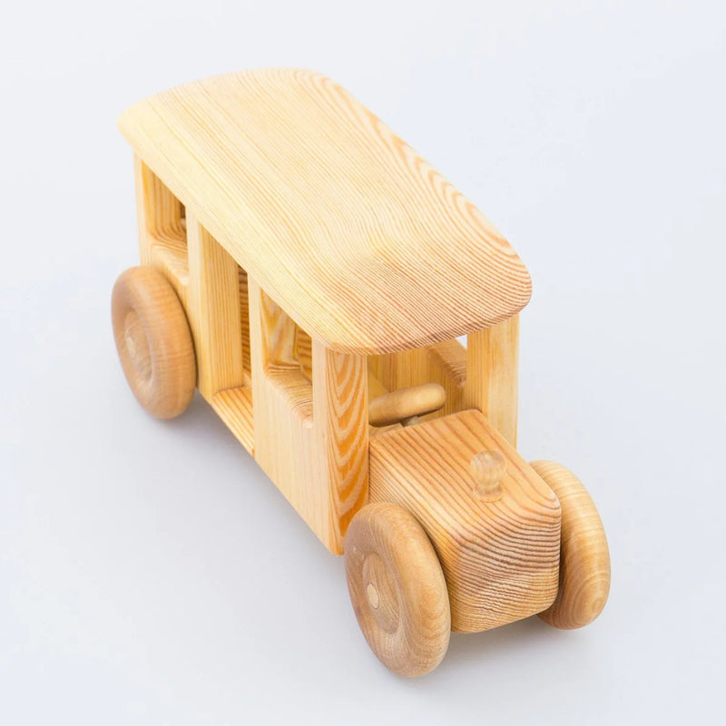 Debresk Big Bus Wooden Toy Car Retired  3yrs+