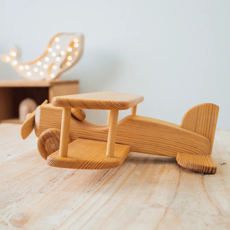Debresk Wooden Toy Plane Best Seller 3yrs+
