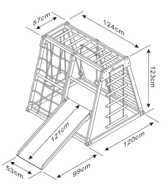 Riababy Ultimate Kangaroo Climbing Playhouse