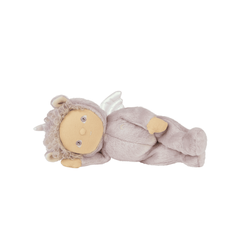 Olli Ella Lilac Hopalong Unicorn Backpack with Dinky Dinkums Unicorn Set Gifting Idea Best Seller Fairy Unicorn and Castle Theme 3yrs+