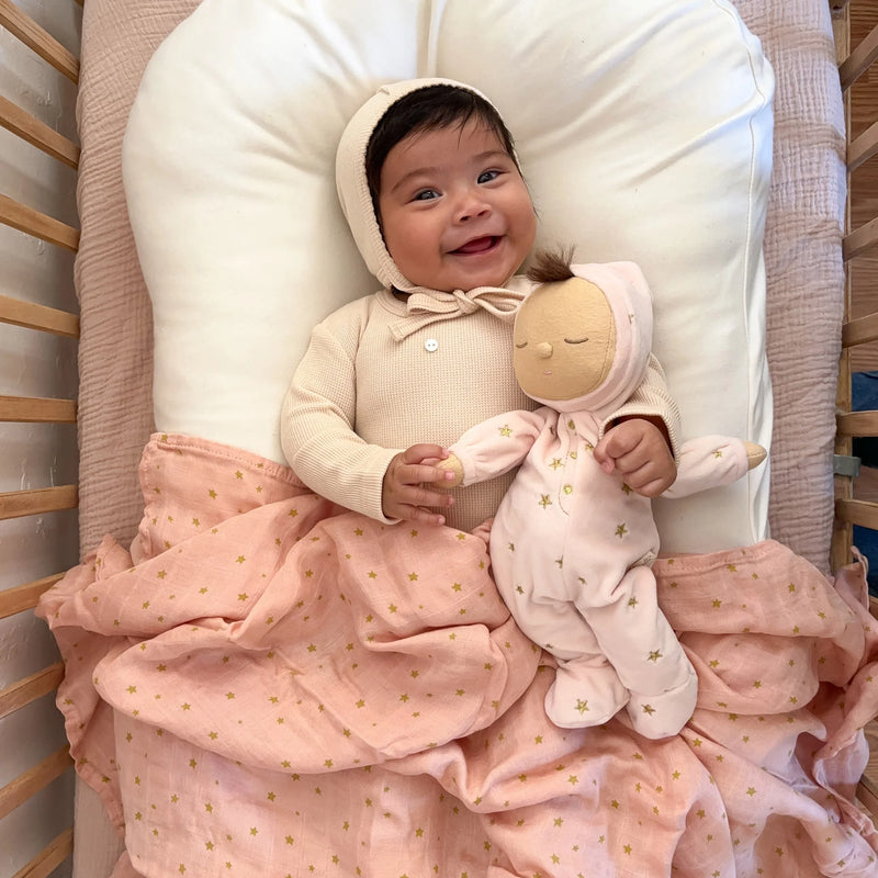 Olli Ella Luna Lullaby Dozy Dinkum Ballet PINK Musical Doll Baby Toddler Plush Toys Baby Gifts Idea Baby Toys Best Seller 0m+