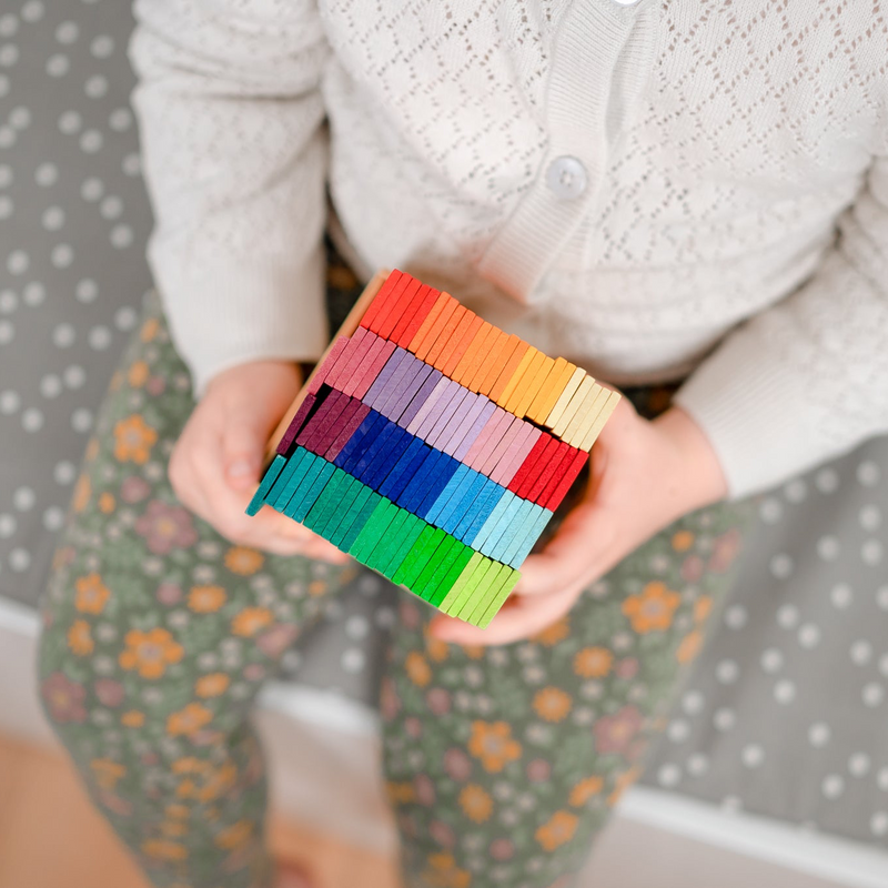 Grimm's Leonardo Sticks Toddler Wooden Toys Best Seller 12m+