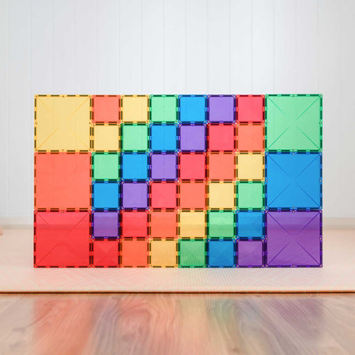Connetix Tiles Ranbow Square Pack 42 Piece 3 years +
