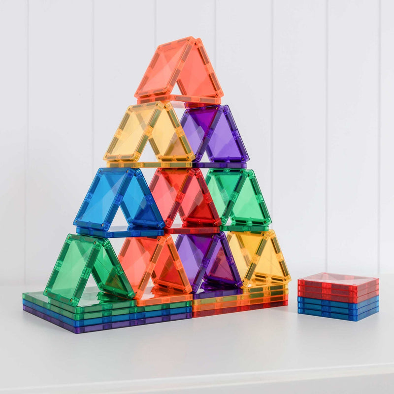 Connetix Tiles Rainbow Square Pack 42 Piece Best Seller 3yrs+