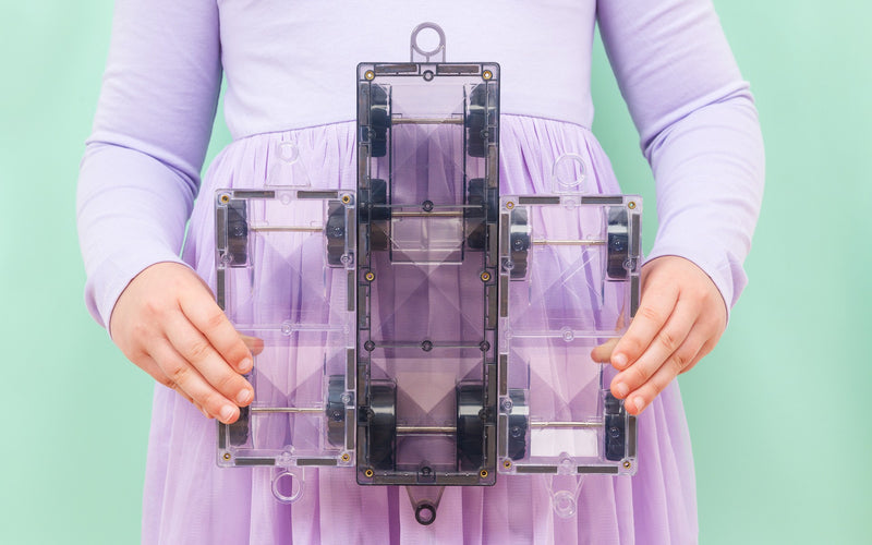 Connetix Transport Pastel Pack 50pc Toy Car Best Seller 3yrs+