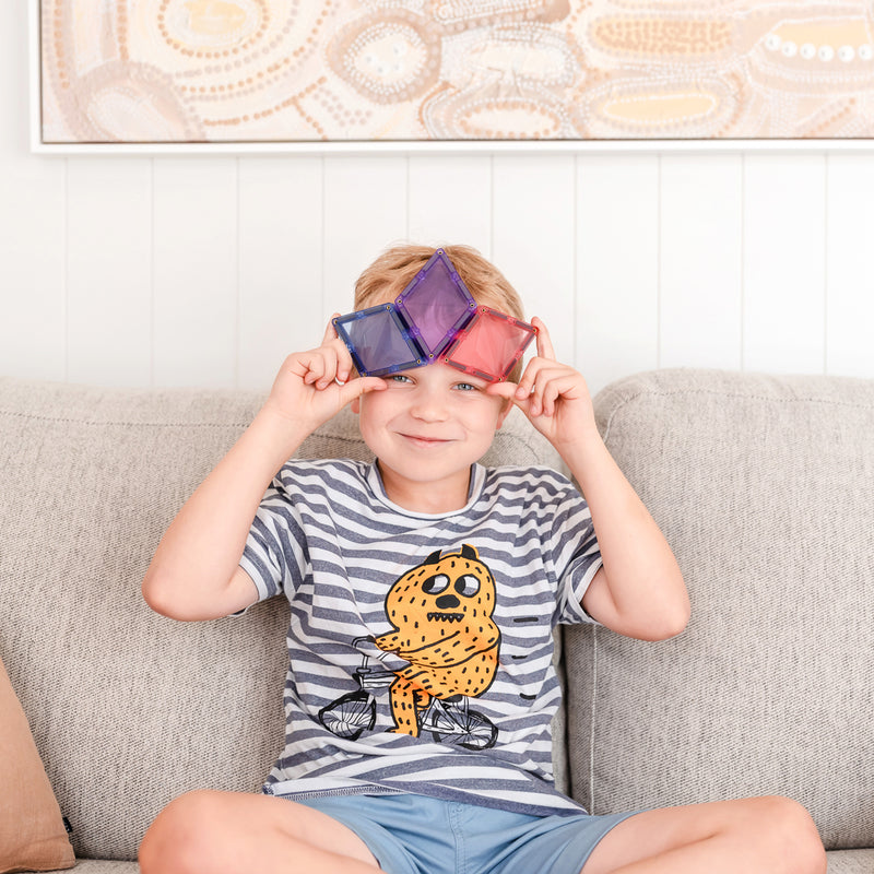 Connetix Tiles Pastel Shape Expansion Pack 48 Piece Best Seller 3yrs+