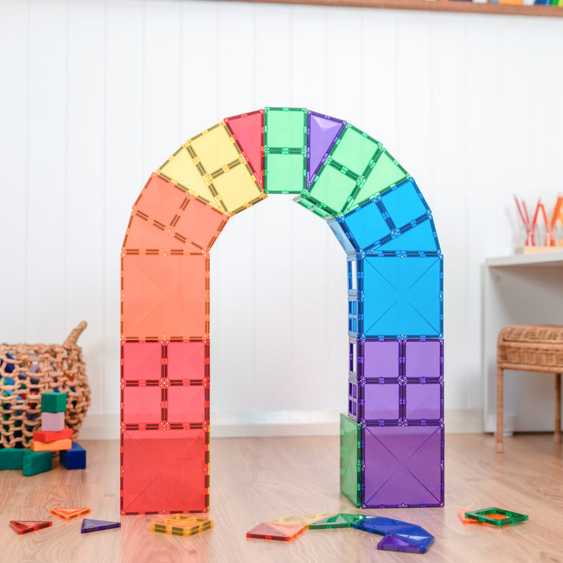 Connetix Tiles Rainbow Starter Pack 60 Piece Best Seller 3yrs+ PREORDER MID DECEMBER