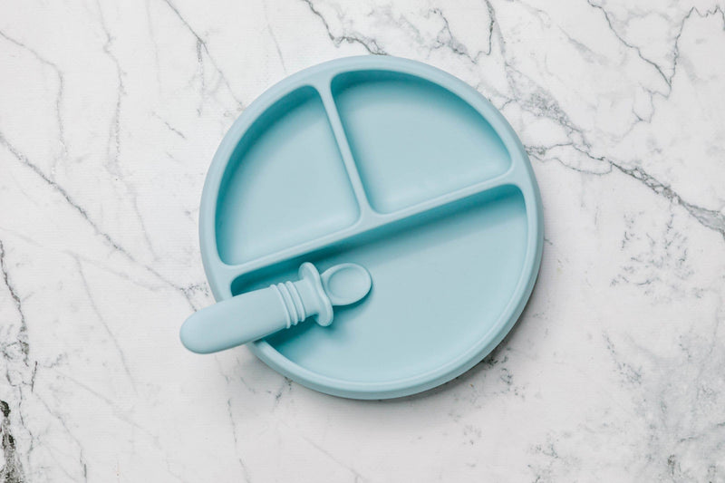 Starting Solids Australia Suckie Scoop Divided Plate Baby Practical Life Materials Baby Gifts Idea 6m+