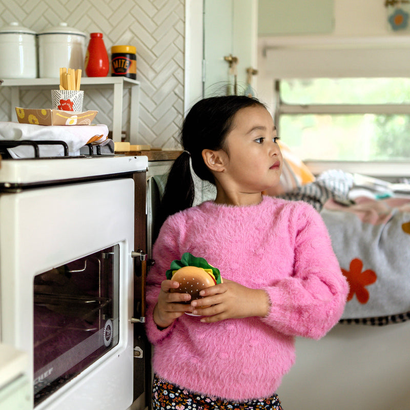 Make Me Iconic Wooden Toy Food Australian Food Set Play Kitchen Role Play Pretend and Imaginative Play 3yrs+