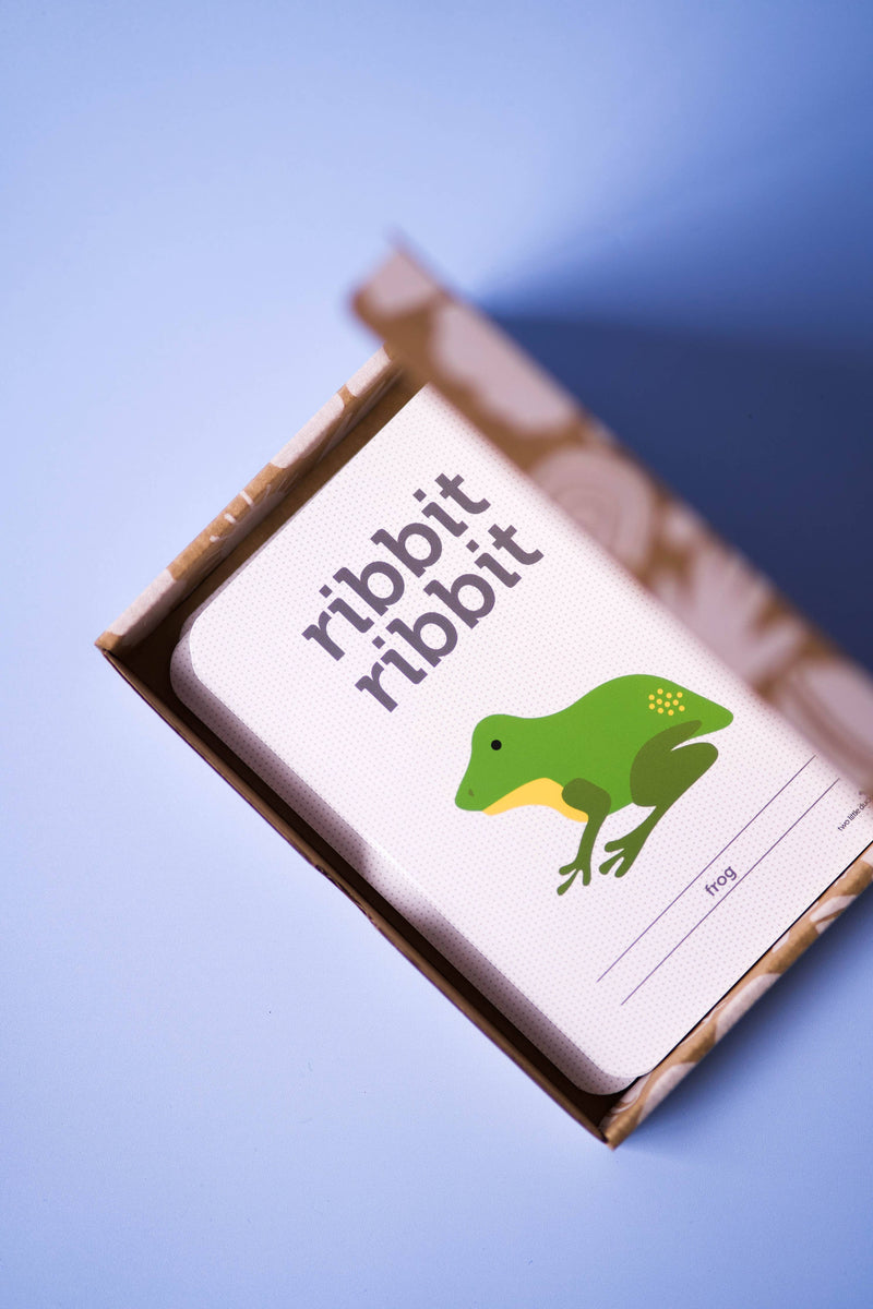 Animal Sounds Flash Cards by Two Little Ducklings 3yrs+