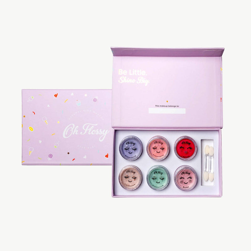 Oh Flossy Sweet Treat Kids Makeup Set Soft Shimmer Pastel Colours Gift Idea for 3yrs+