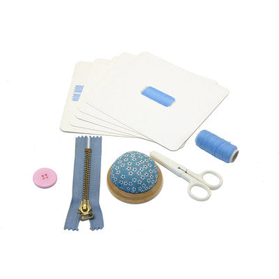 Montessori Real Sewing Items with Identical Cards 5pcs Set Practical Life Material 3yrs+