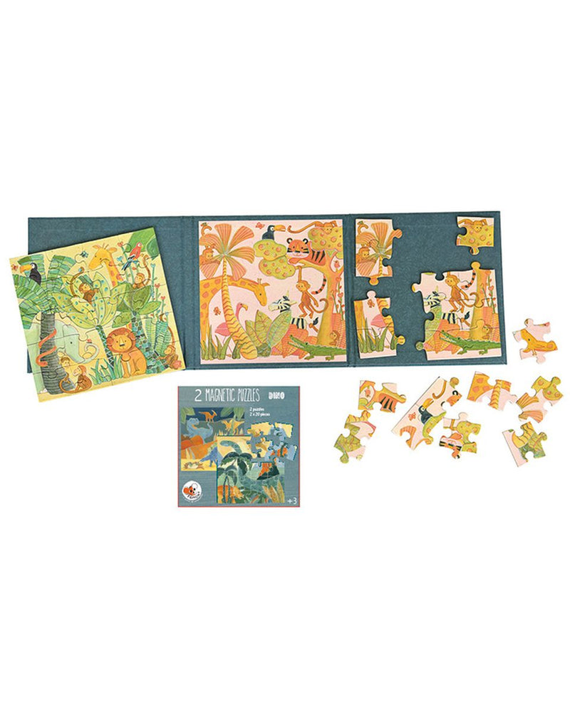 Egmont Magnetic 20 Piece Puzzle Jungle Cognitive Development 3yrs+