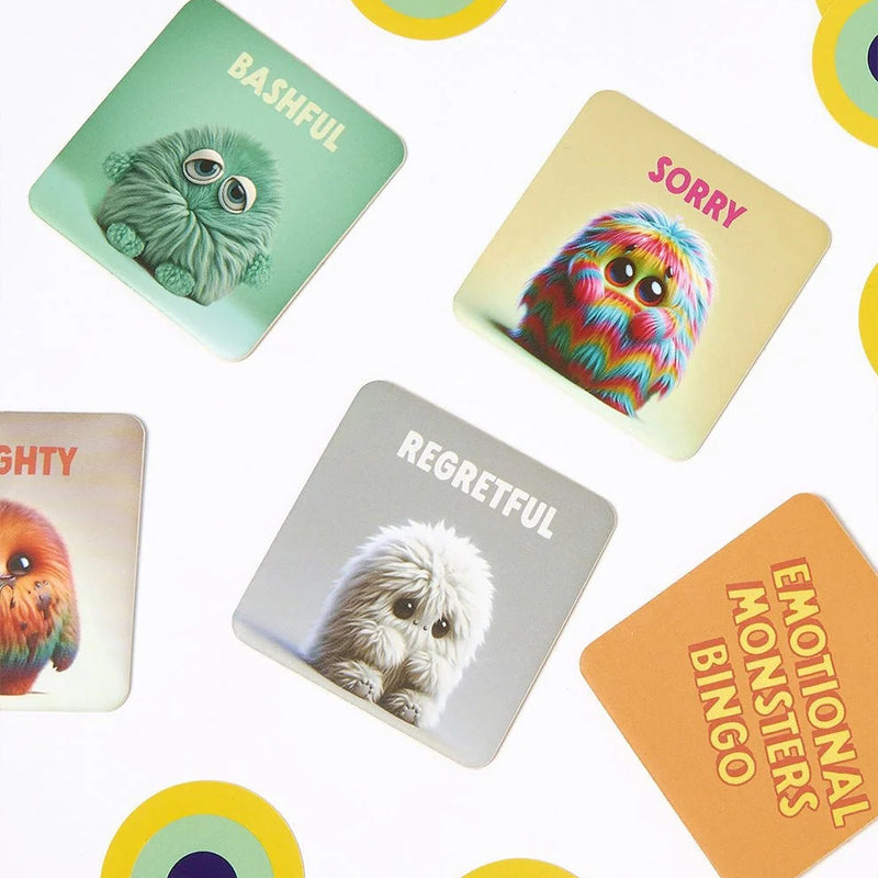 Emotional Monsters Bingo Game by Journey Of Something Minfulness 6yrs+