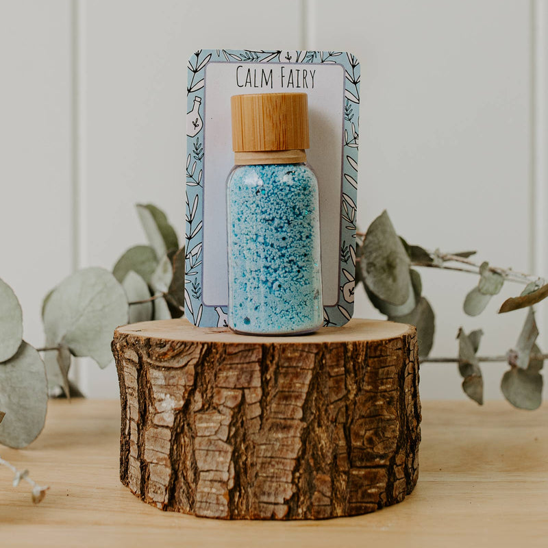 Birthday Wish Fairy Blue Multi Magic Dust Sensory Toys by The Little Potion Co Fairy Unicorn and Castle Theme 3yrs+