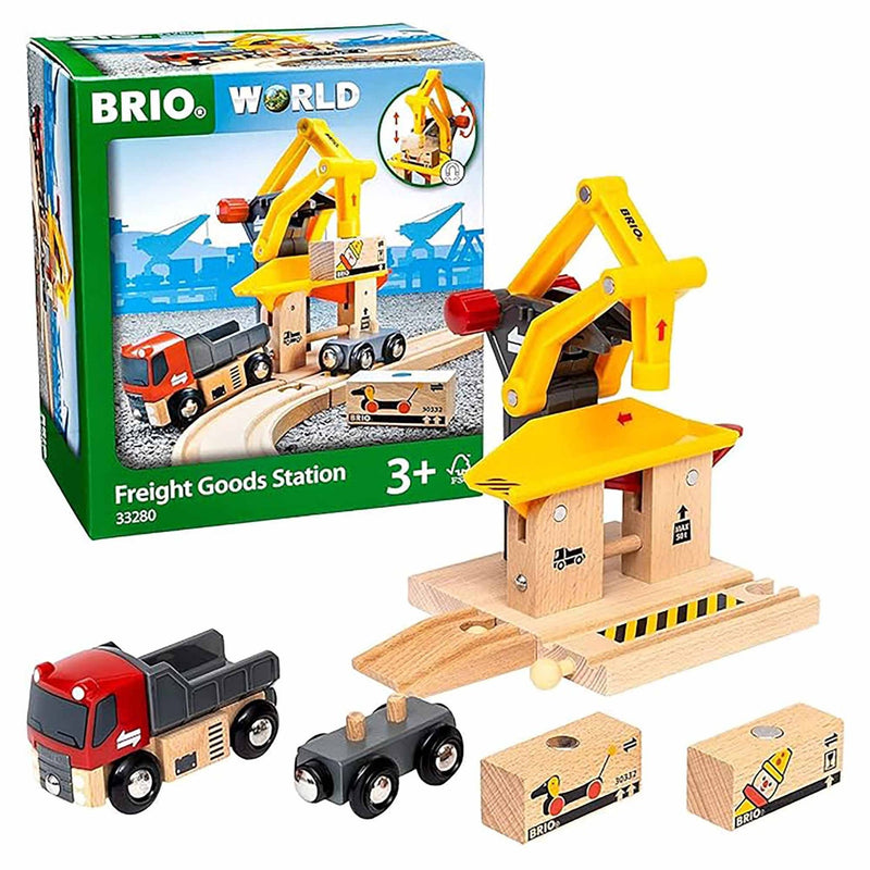 BRIO Freight Goods Station 6pcs 3yrs+