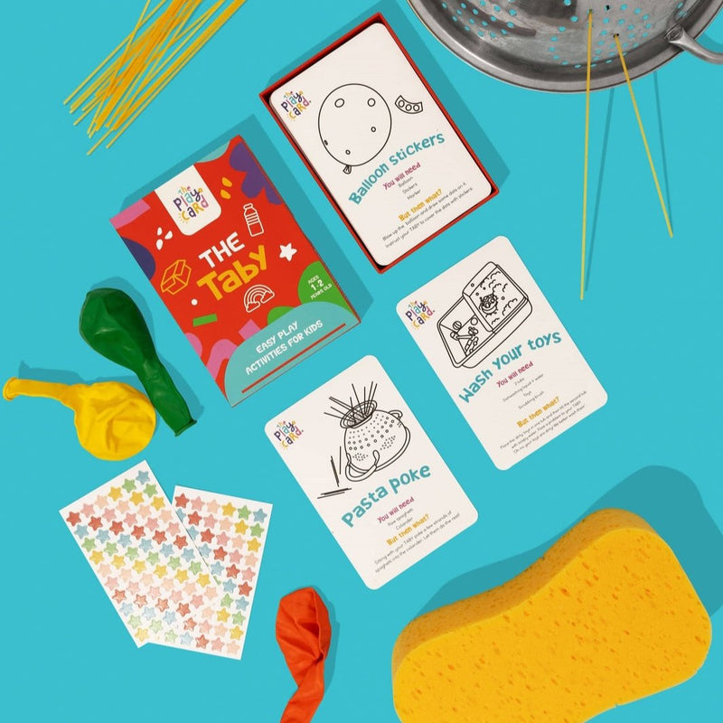 The Play Card Co The Taby Play Ideas Card 1-2 year olds