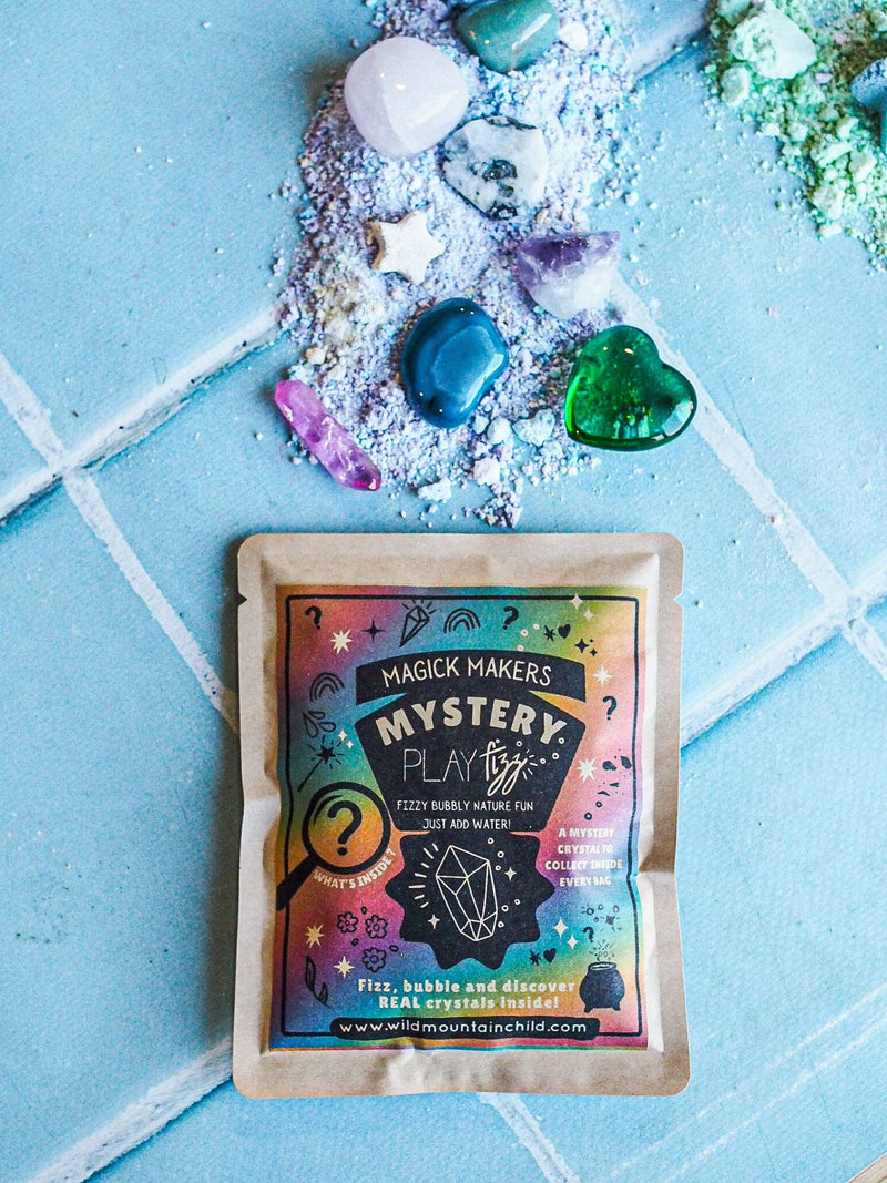 Magick Makers Mystery PlayFizz by Wild Mountain Child Sensory Water Play Potions Painting and Science Experiments Art and craft for Kids Early Science STEM Toys 3yrs+