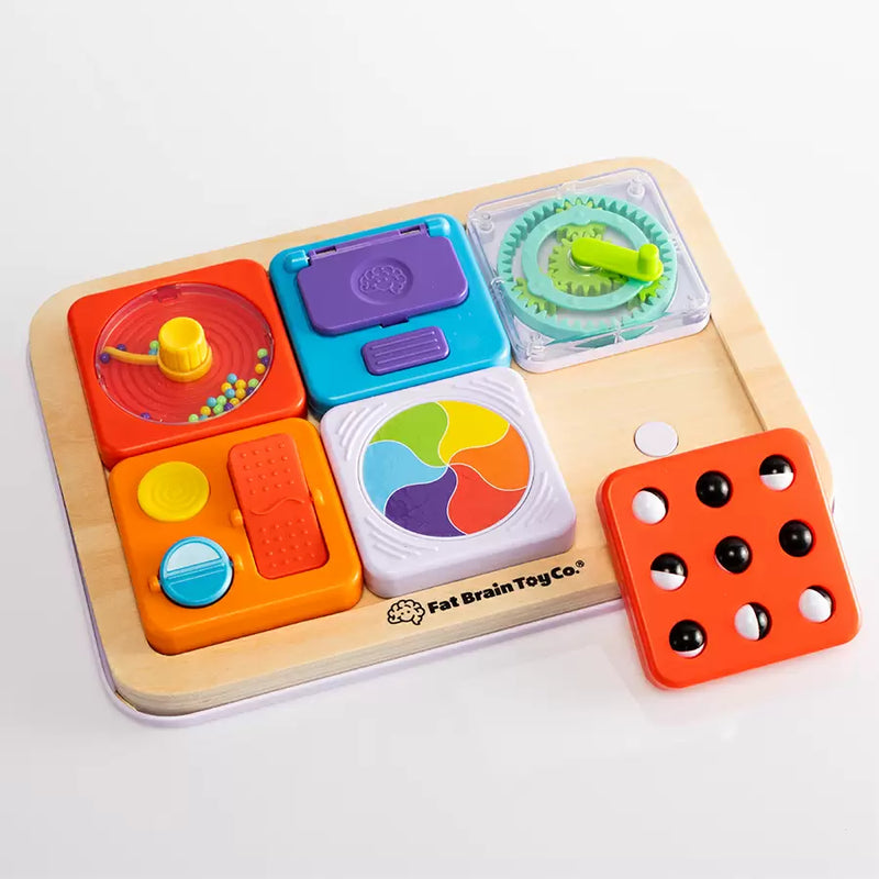 PlayTab Essentials Starter Set 2025 Ready To Go by Fat Brain Toys Sensory Cognitive Developmental Toys for Toddlers Gift Idea Best Seller Most Loved in Store 12m+