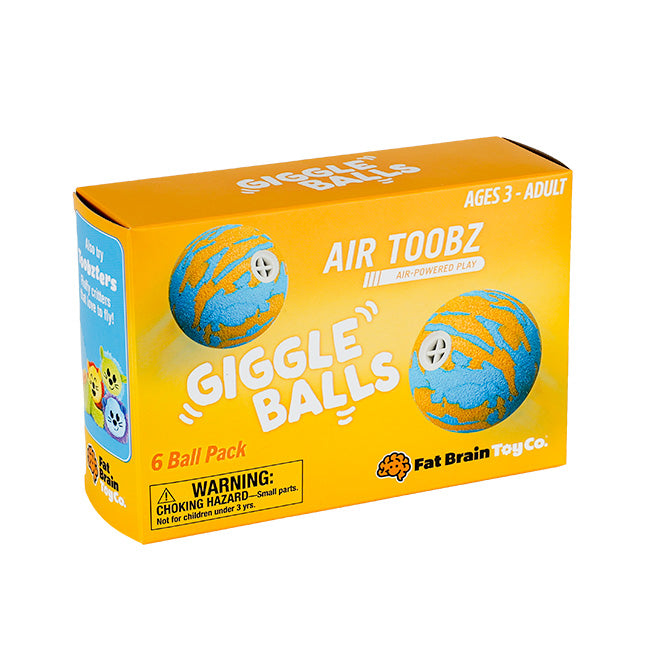 Fat Brain Toys Air Toobz Giggle Balls Accessory Pack STEM Toys 3yrs+