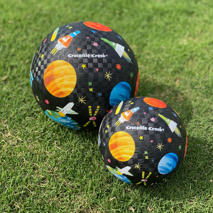 Crocodile Creek Playground Ball Space Exploration (Black)