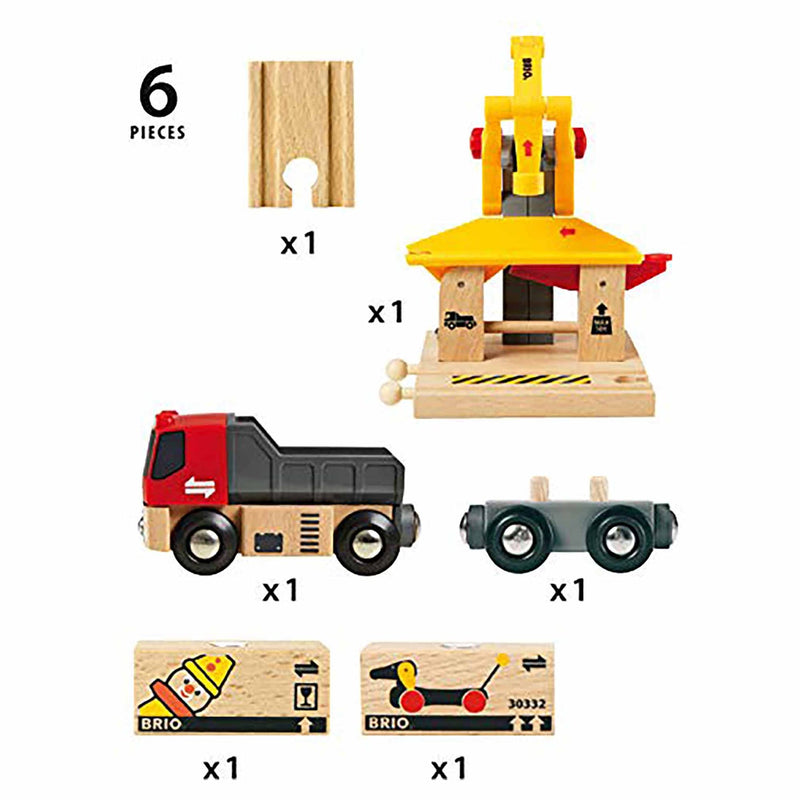 BRIO Freight Goods Station 6pcs 3yrs+