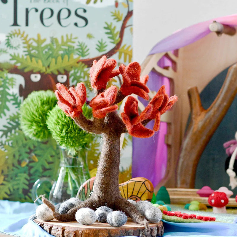 Tara Treasures Felt Autumn Tree Pretend & Imaginative Play Toys 3yrs+