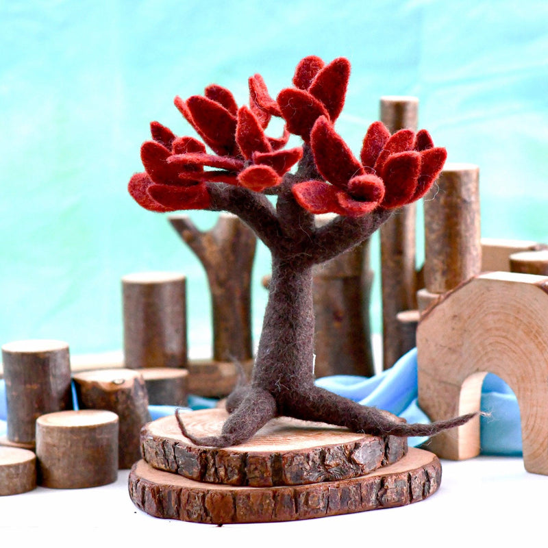 Tara Treasures Felt Autumn Tree Pretend & Imaginative Play Toys 3yrs+