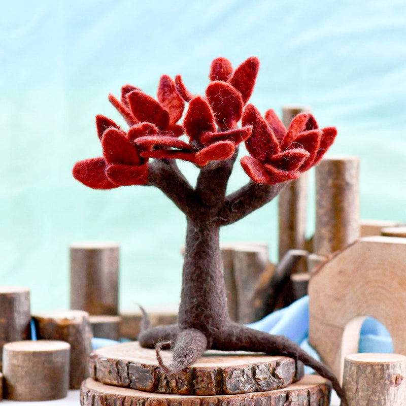 Tara Treasures Felt Autumn Tree Pretend & Imaginative Play Toys 3yrs+