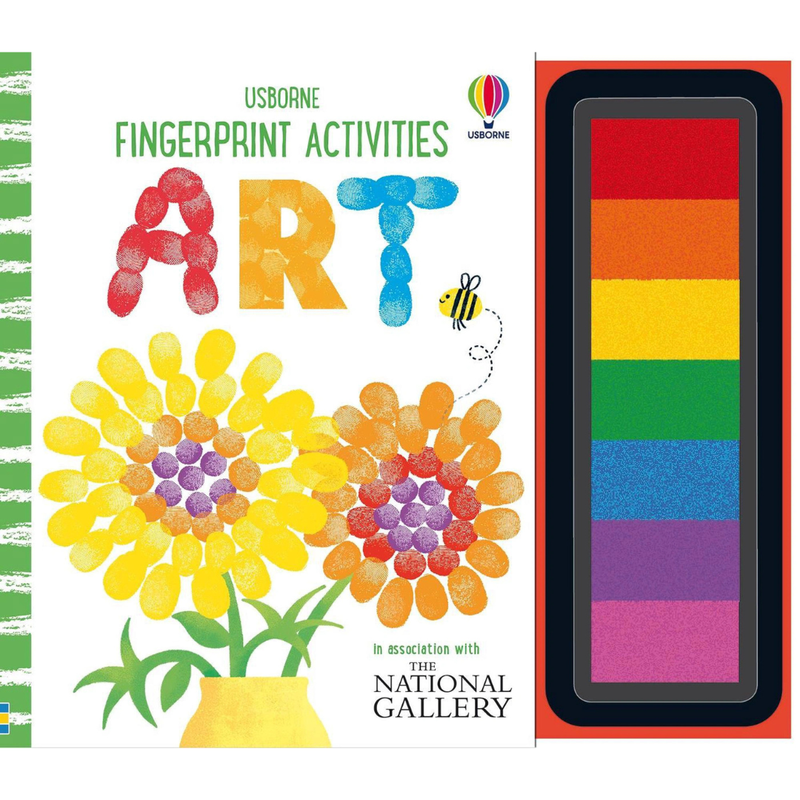 Fingerprint Activities Art (Hardcover) Activity Kids Book Art and craft for kids