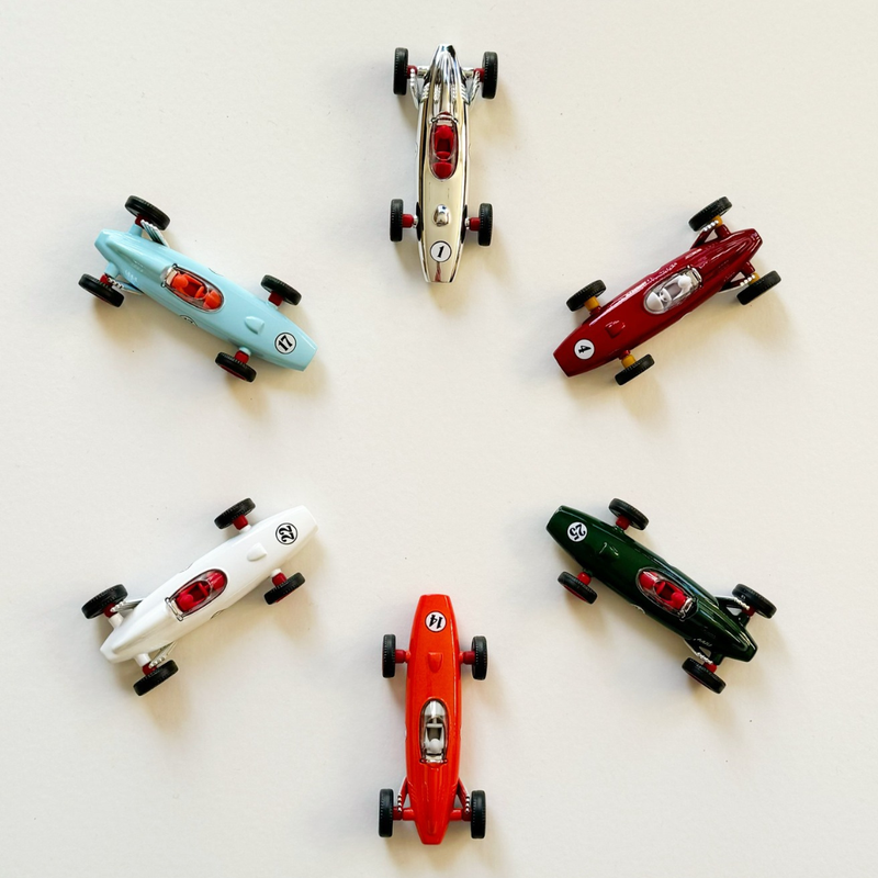 Majorette First Ever Racing Car 60th Anniversary Edition 1pc 6 Designs Metal Travel Toys Car Gift Idea for 3yrs+