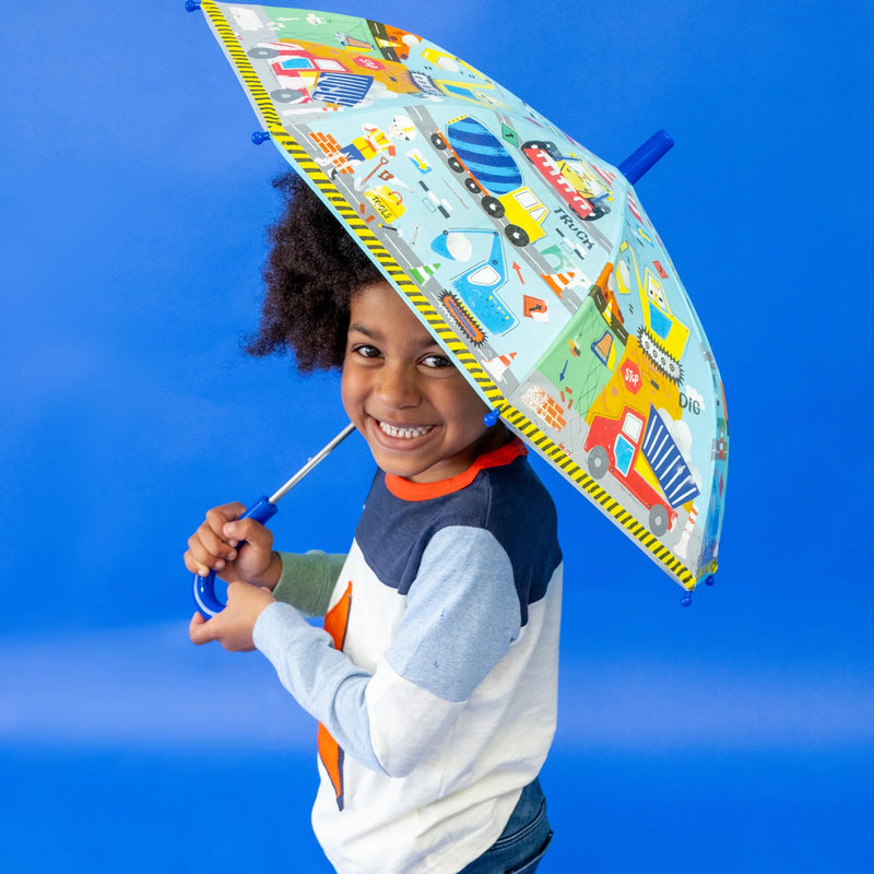Floss & Rock Colour Changing Umbrella Construction 3yrs+