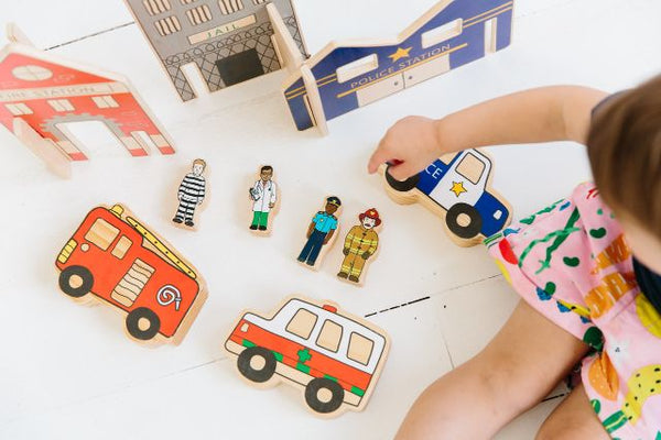 The Freckled Frog The Happy Architect - Emergency Set Pretend & Imaginative Play Toddlers Gifts Idea Best Seller Most Loved in Store 2yrs+