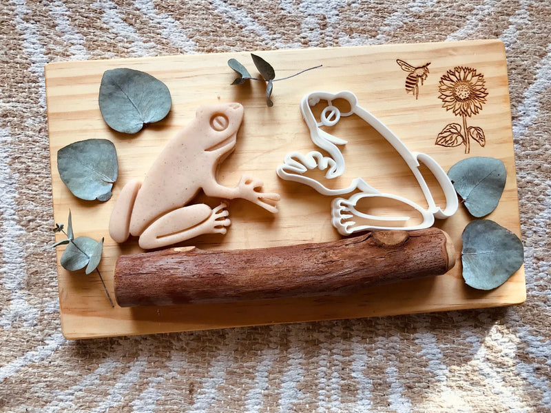 Frog Bio Cutter by Beadiebug Playdough Sand Toys Art and Craft for Kids 3yrs+