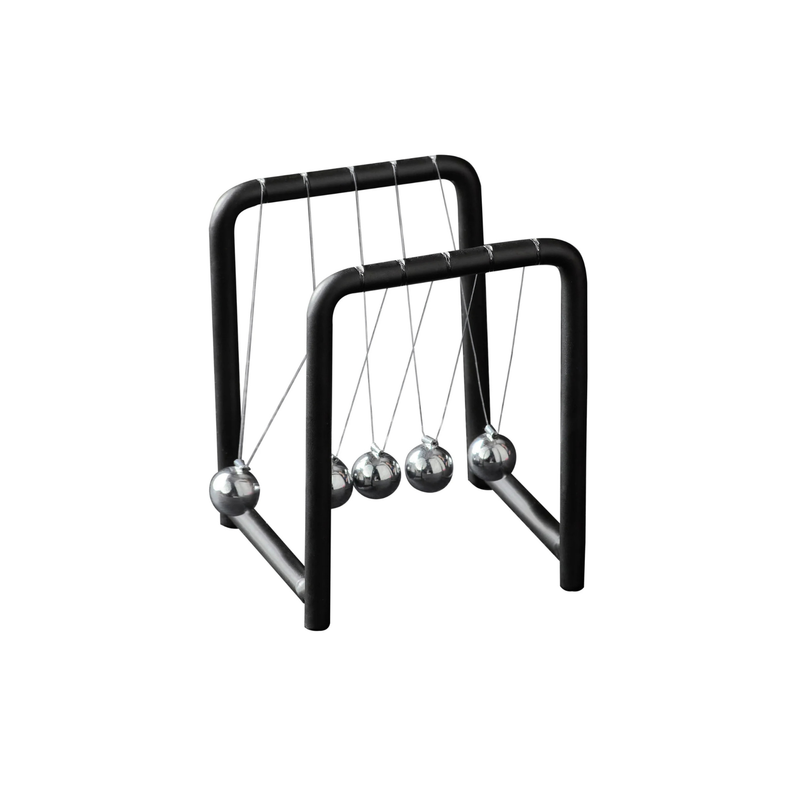 Newton's Cradle 9cm Small Wooden Base Frame Early Science STEM Toys 3yrs+