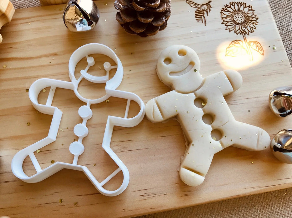 Gingerbread Man Bio Cutter by Beadiebug 3yrs+