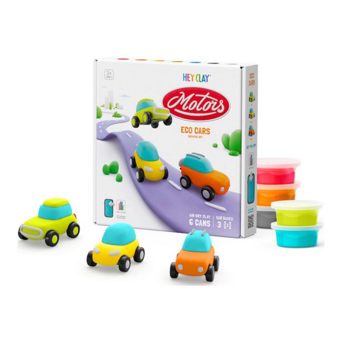 Hey Clay Eco Motors 3 packs 3yrs+