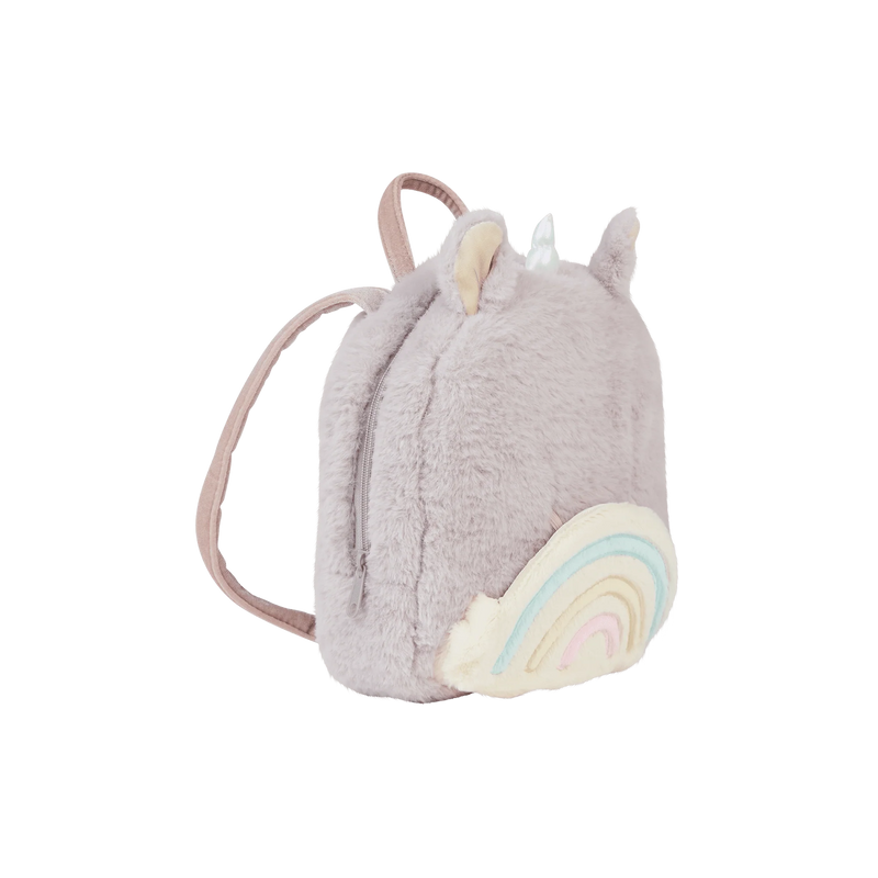 Olli Ella Lilac Hopalong Unicorn Backpack with Dinky Dinkums Unicorn Set Gifting Idea Best Seller Fairy Unicorn and Castle Theme 3yrs+