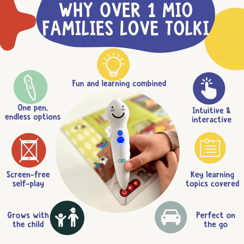 Tolki Book Human Body STEM Kid’s Book 6yrs+