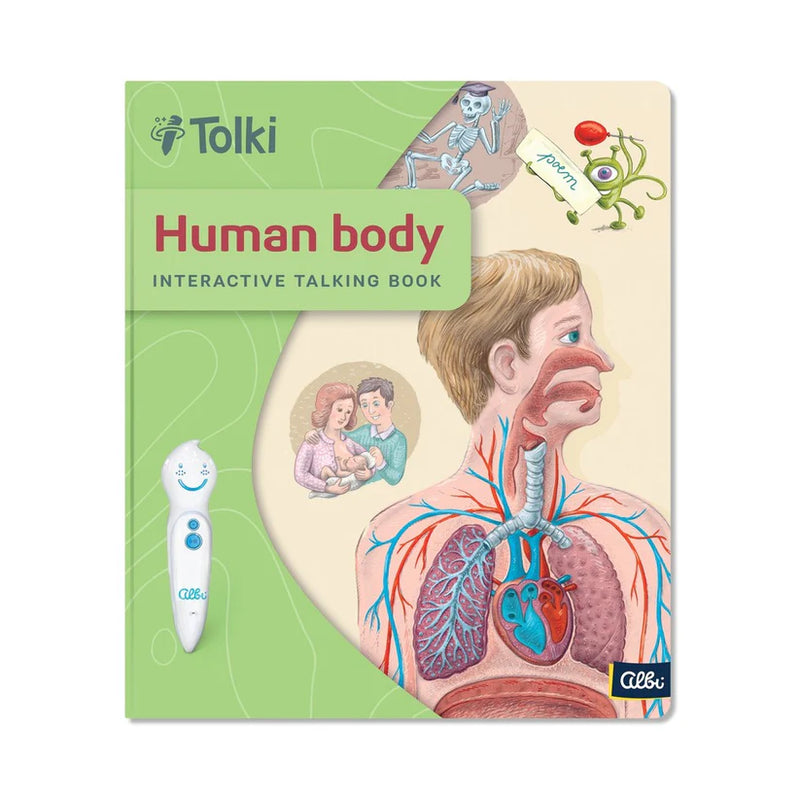 Tolki Book Human Body STEM Kid’s Book 6yrs+